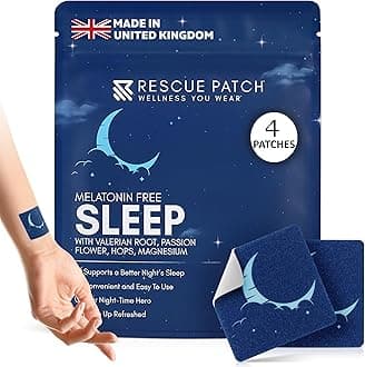 Sleep Patches, Sleeping Patch, Sleep Well Patch, Sleep Patches for Adults Extra Strength, Sleep Patch, Melatonin-Free Patch, Sleep Support Patch (4 Pack)