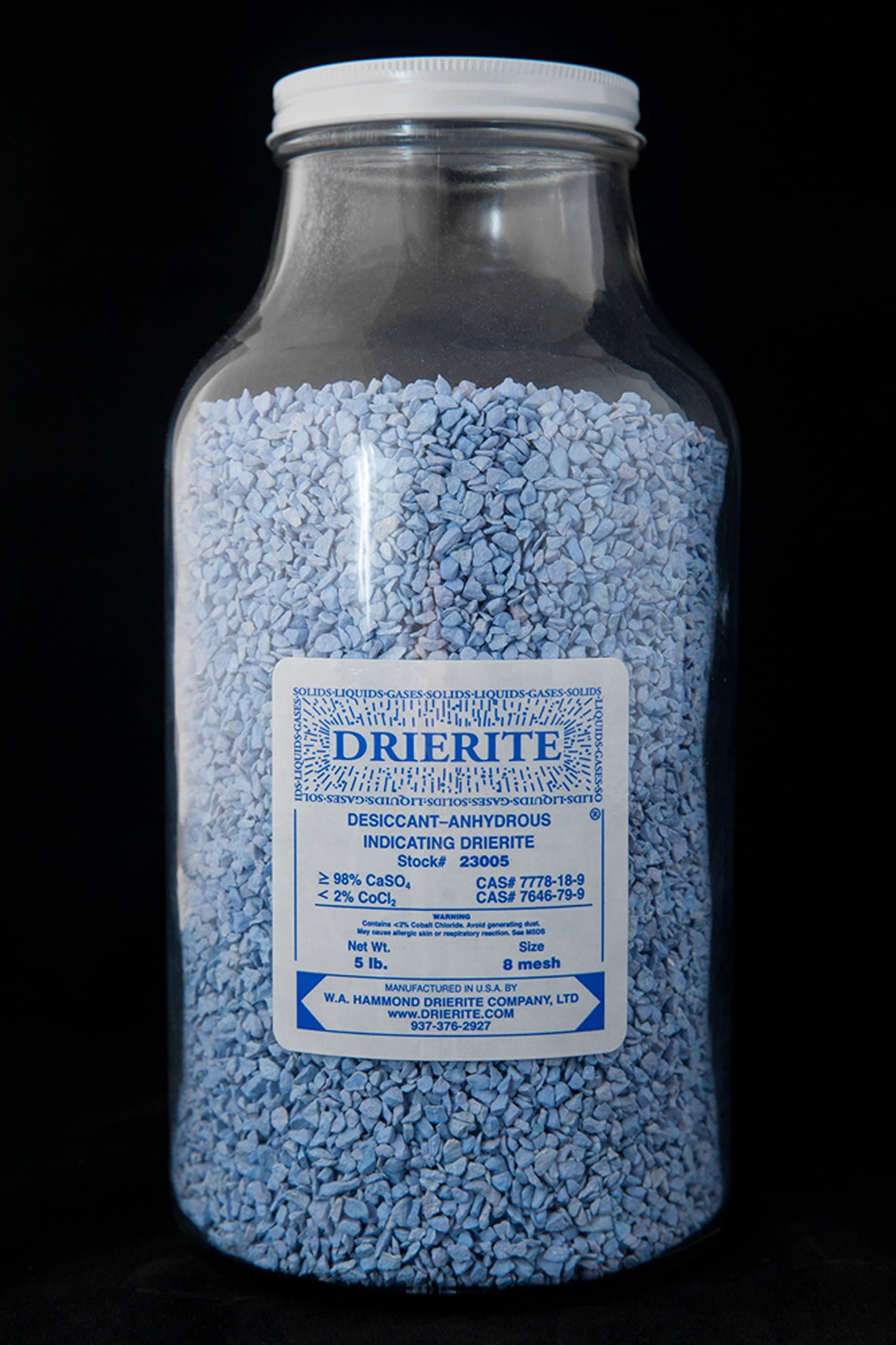 8 Mesh, Indicating Desiccant (Sold by Each - 5lb Bottle)