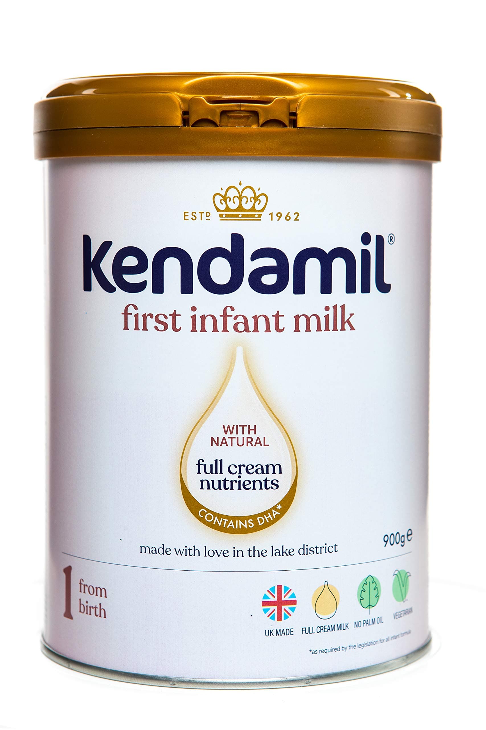 Kendamil First Infant Milk Stage 1 From Birth, 900 G.