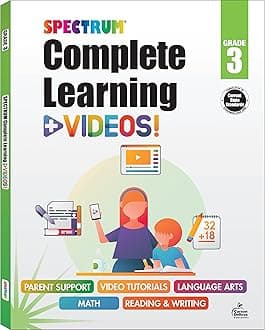 Spectrum Complete Learning + Videos Workbook