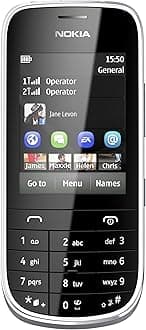 Nokia Asha 202 Dual SIM Capable SIM Free Mobile Phone - Dark Grey