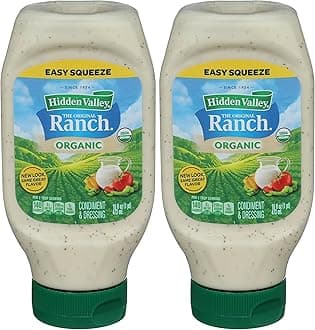 Original Ranch Organic Salad Dressing & Topping, Gluten Free - 16 Ounce Bottle (Package May Vary) (Pack of 2)