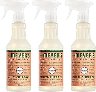 Mrs. Meyer's Clean Day Multi Surface Everyday Cleaner 16 Fl Oz Pack of 3 Geranium
