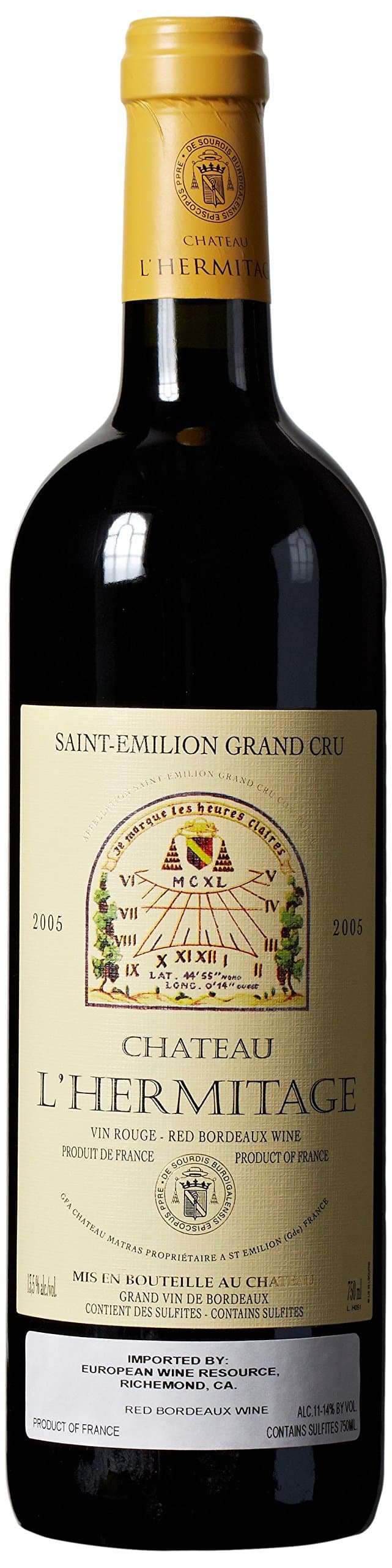 2005 L'Hermitage, Bordeaux 750 mL