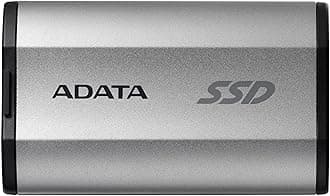 ADATA SD810 - 1000GB USB-C Portable External Solid State Drive (SSD) - IP68 Water Resistant & Drop Resistant - Supports Multiple Operating Systems - Gamers & Professionals - Black - SD810-1000G-CBK
