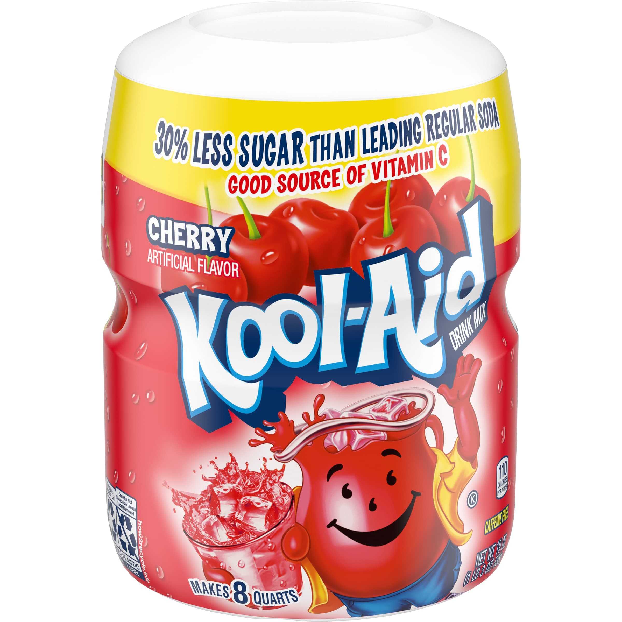 Kool-aid Cherry Mix 19oz (Pack of 2)