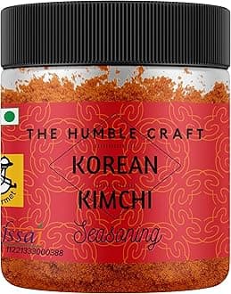 - The Humble Craft Korean Kimchi Seasoning Powder, Kimchi Powder for Ramen Broth, Gochugaru, Korean Food Products, Spicy Popcorn - 250g Family Value Pack