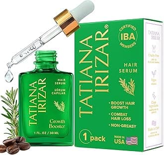 - Caffeine Hair Growth Serum Women Made in USA - Scalp Serum Hair Growth Non-Greasy Biotin Rosemary, Amla & Caffeine - 1 Fl.Oz Natural Residue-Free - Gotero Anticaida y Crecimiento - Regrowth Treatment