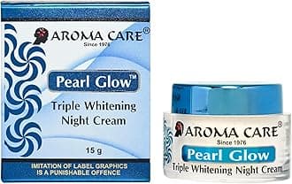 Aroma Care Pearl Glow Night Cream, 15g – Brightening & Deep Moisturizing Formula with Alpha Arbutin