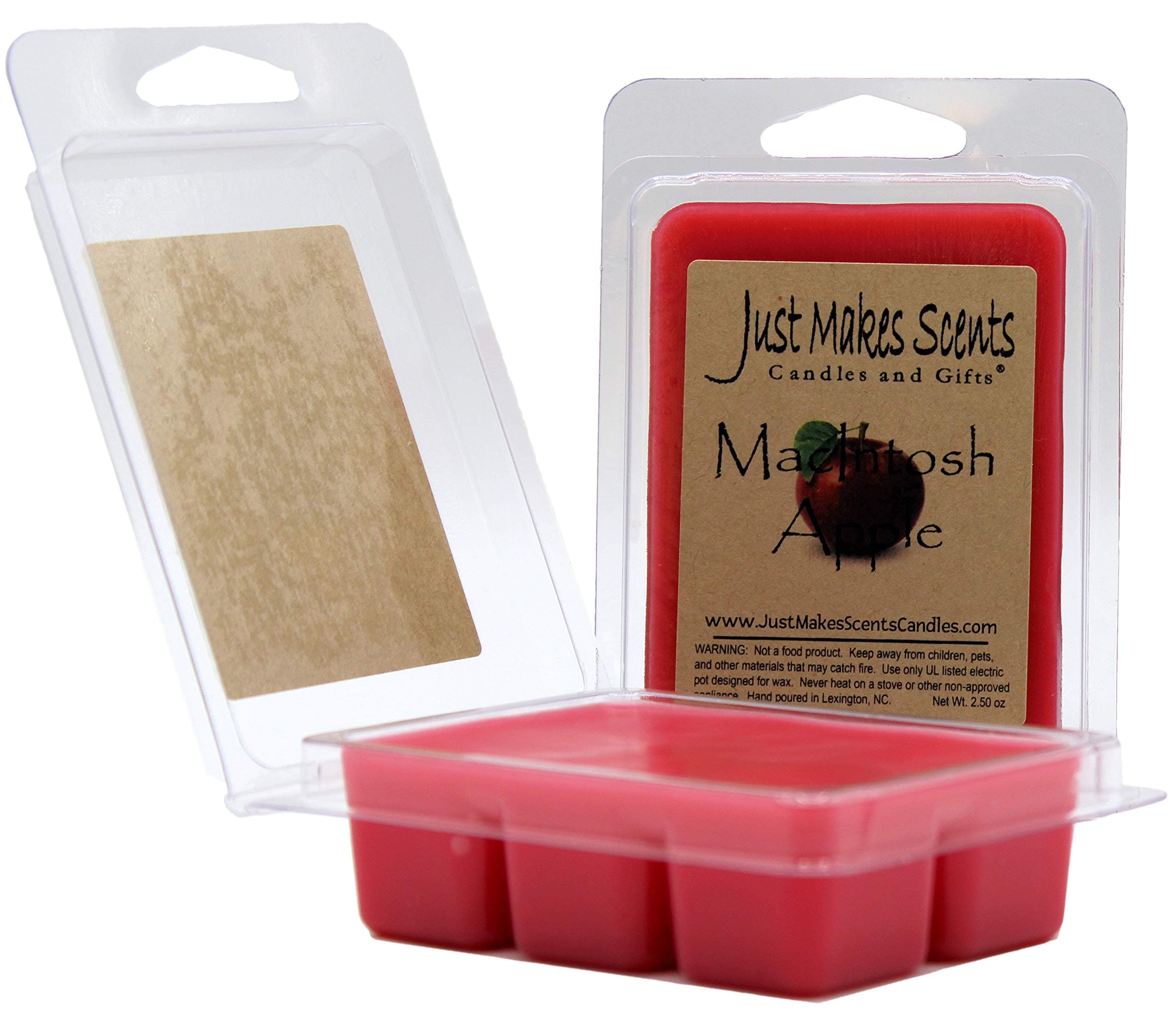 Just Makes Scents 2 Pack - Macintosh Apple Scented Wax Melts