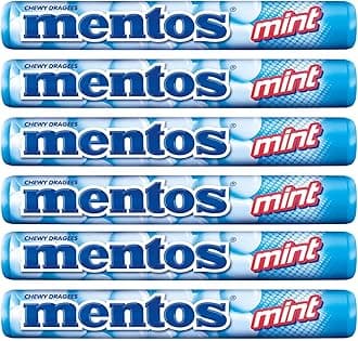 Mentos Mint Roll,6 X 29 Gram,174 Grams