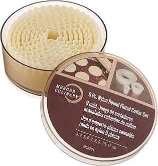 Mercer Culinary Nylon_Cutter_Set, 12x12x5 cm, Off-white