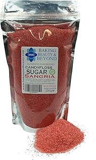 Baking Beauty and Beyond Premium Candy Floss Sugar 200g - Sangria Flavour