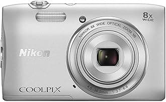 Nikon デジタルカメラ COOLPIX S3600 8倍ズーム 2005万画素 クリスタルシルバー S3600SL
