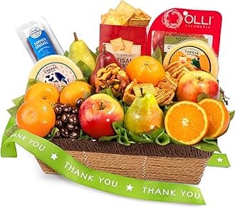 A Gift Inside Thank You Sweet & Savory Farmstead Gift Basket