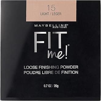 New York Fit Me Loose Finishing Powder, Silky and Lightweight, Natural-looking skin, Quick blendable skin-friendly flawless makeup Loose Powder - 15 Light|20 grams