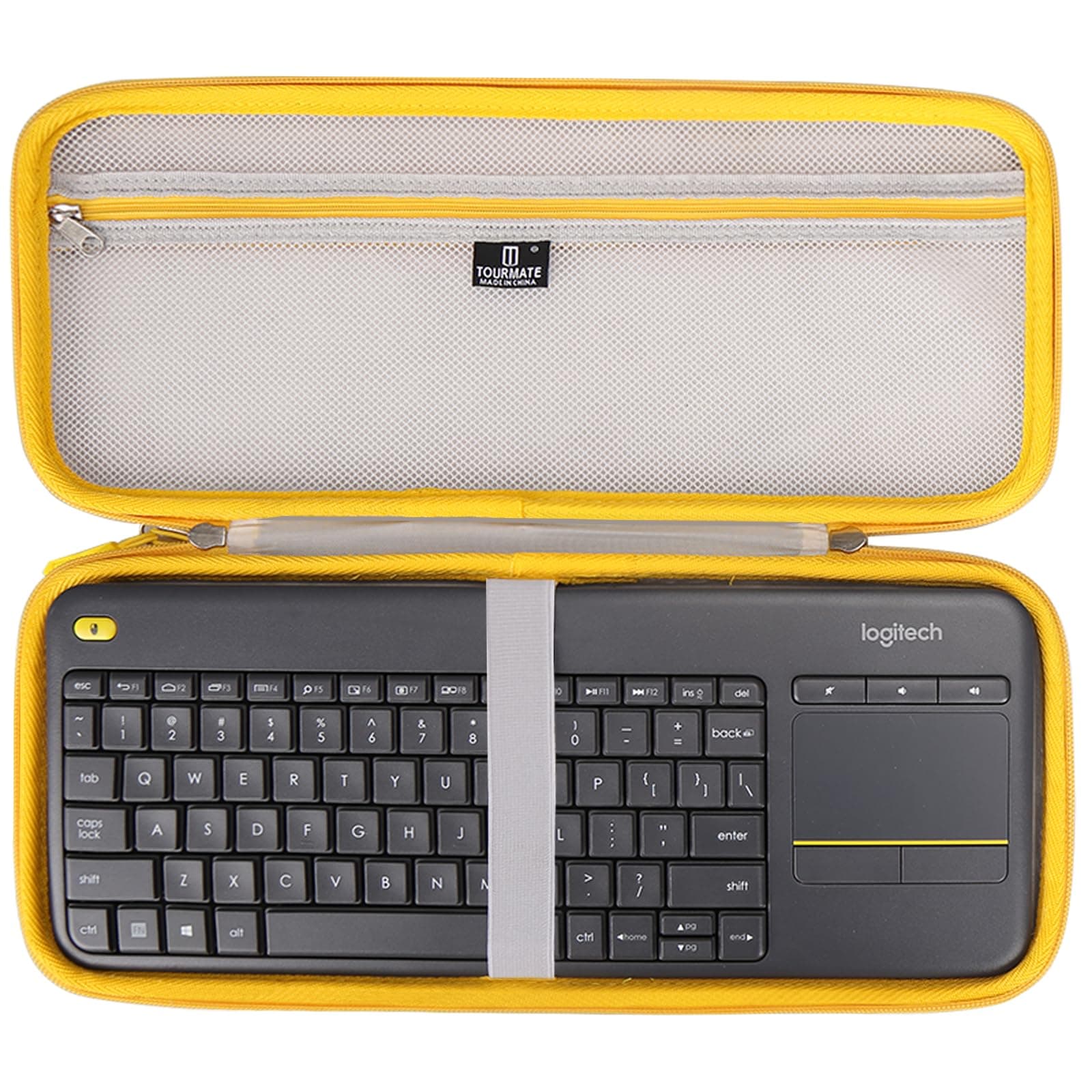 Hard Storage Case For Logitech K400 Plus Wireless Touch Tv Keyboard(Box Only),Gray
