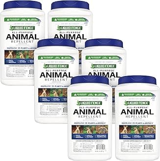 Liquid Fence Granular All-Purpose Animal Repellent, 6 Pack