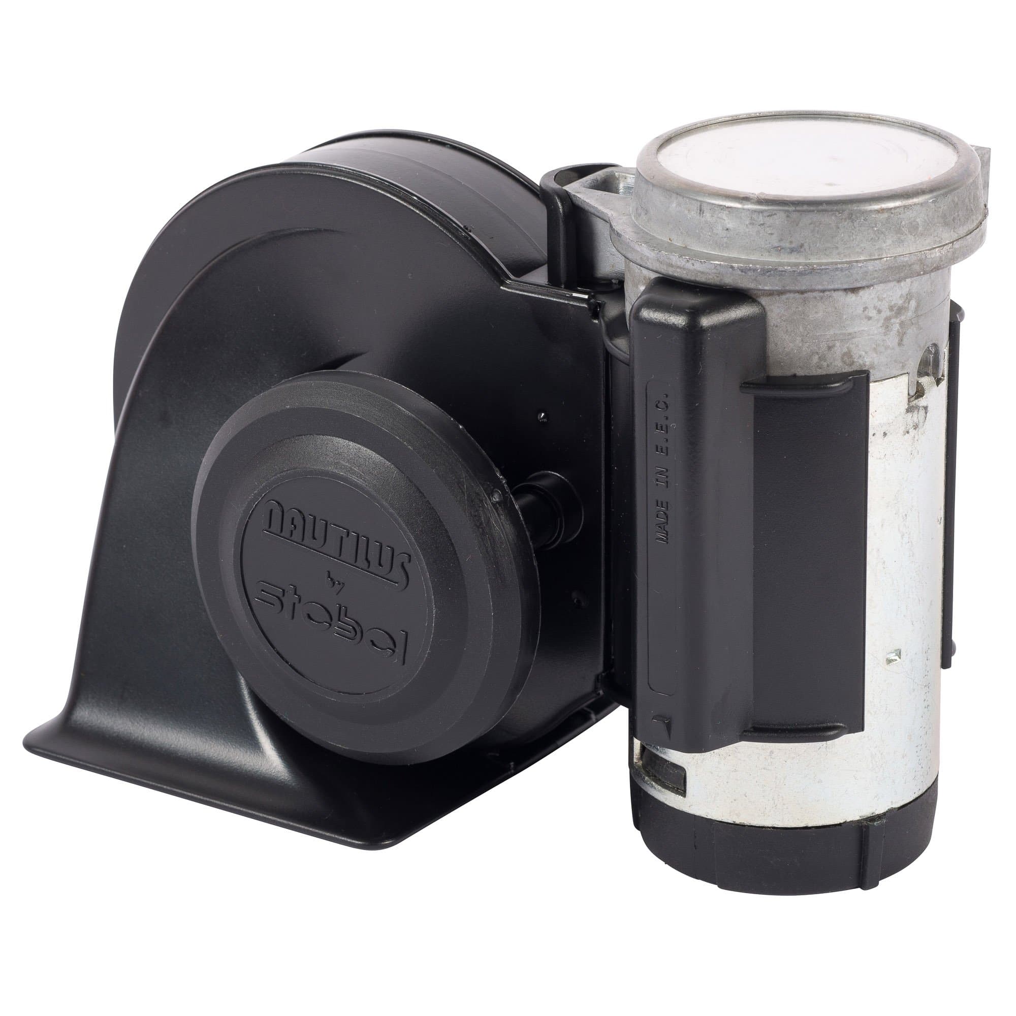 NAUTILUS BLACK 12V Air Horn