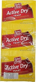 01 Strip of 3 Active Dry Yeast bread Baking Gluten Free NEW