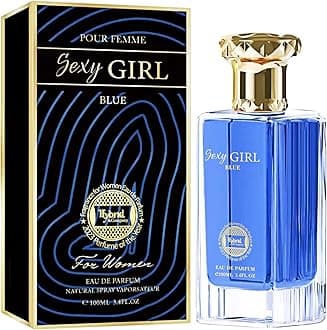 Hybrid & Company Sexy Girl Blue Pour Femme Eau De Parfum Natural Spray Vaporisateur 100ML 3.4FL.OZ