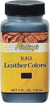 Fiebing's Leathercolors 4 oz, Black,50-2026-BK