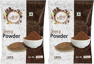 Chounk Spices Roasted Jeera Powder/Bhuna Jeera/Bhoona Jira 200g Ready to Cook Natural Cumin Seeds Preservatives free Cumin Powder