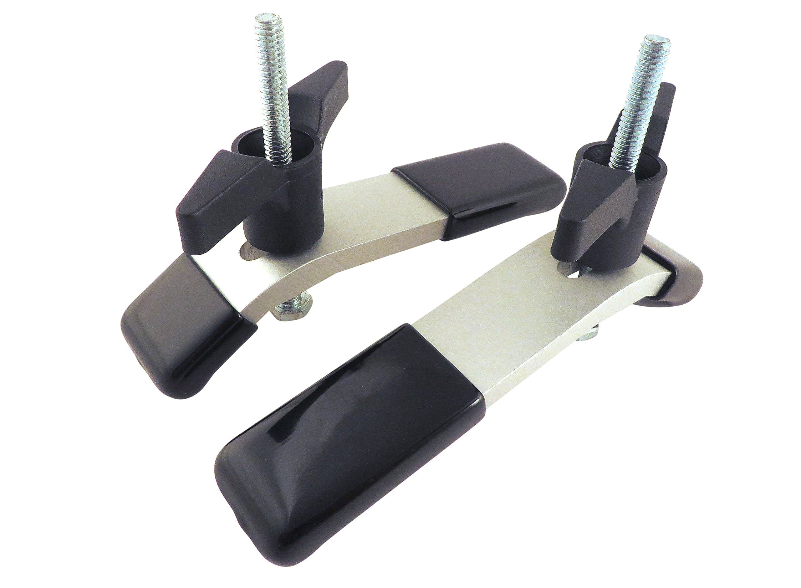 Taylor Toolworks 2 Piece T Track Hold Down Clamp Kit 5 1 2 X 1” With 1 4 20 Hex Bolt Holds Material Up To 2 1 2” Thick Hdkx2