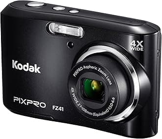 Kodak FZ41 Digital Cameras 16.44 Megapixels 4 x Optical Zoom