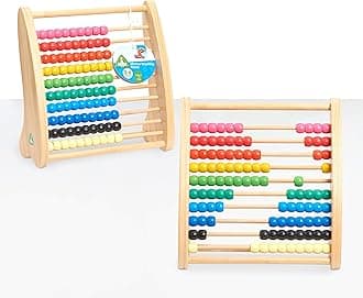 Early Learning Centre Abacus Teaching Frame, Hand Eye Coordination, Fine Motor Skills, Learning to Count Toys for Kids Ages 3+, Amazon Exclusive, by Just Play