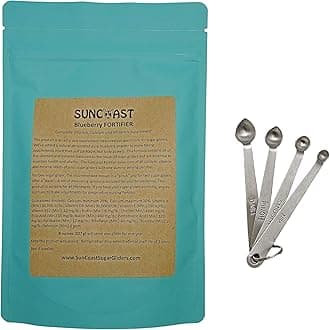 Blueberry Fortifier - Complete Calcium Supplement, Vitamins,Pet Food Powder for Sugar Glider and Small Animal Treats with Stainless Steel Spoons - (8oz)