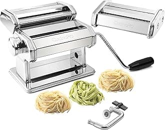CucinaPro 177 Pasta Making Machine, Chromed Steel
