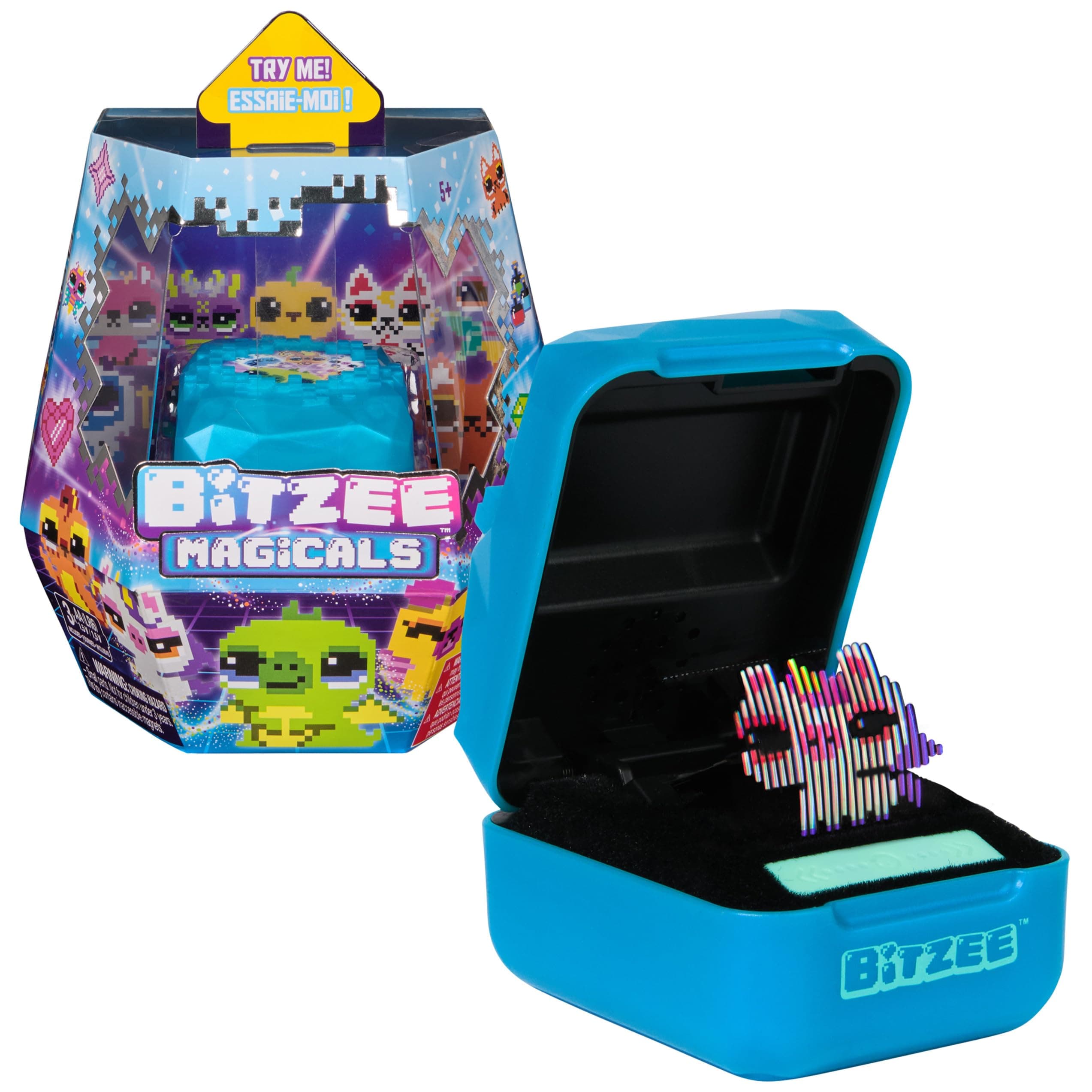 Bitzee 2024 - Magicals - 20 Digital Magic Animals to Touch, Interactive Toy with 20 Virtual Electronic Beings that React to Movement and Touch, from 5 Years