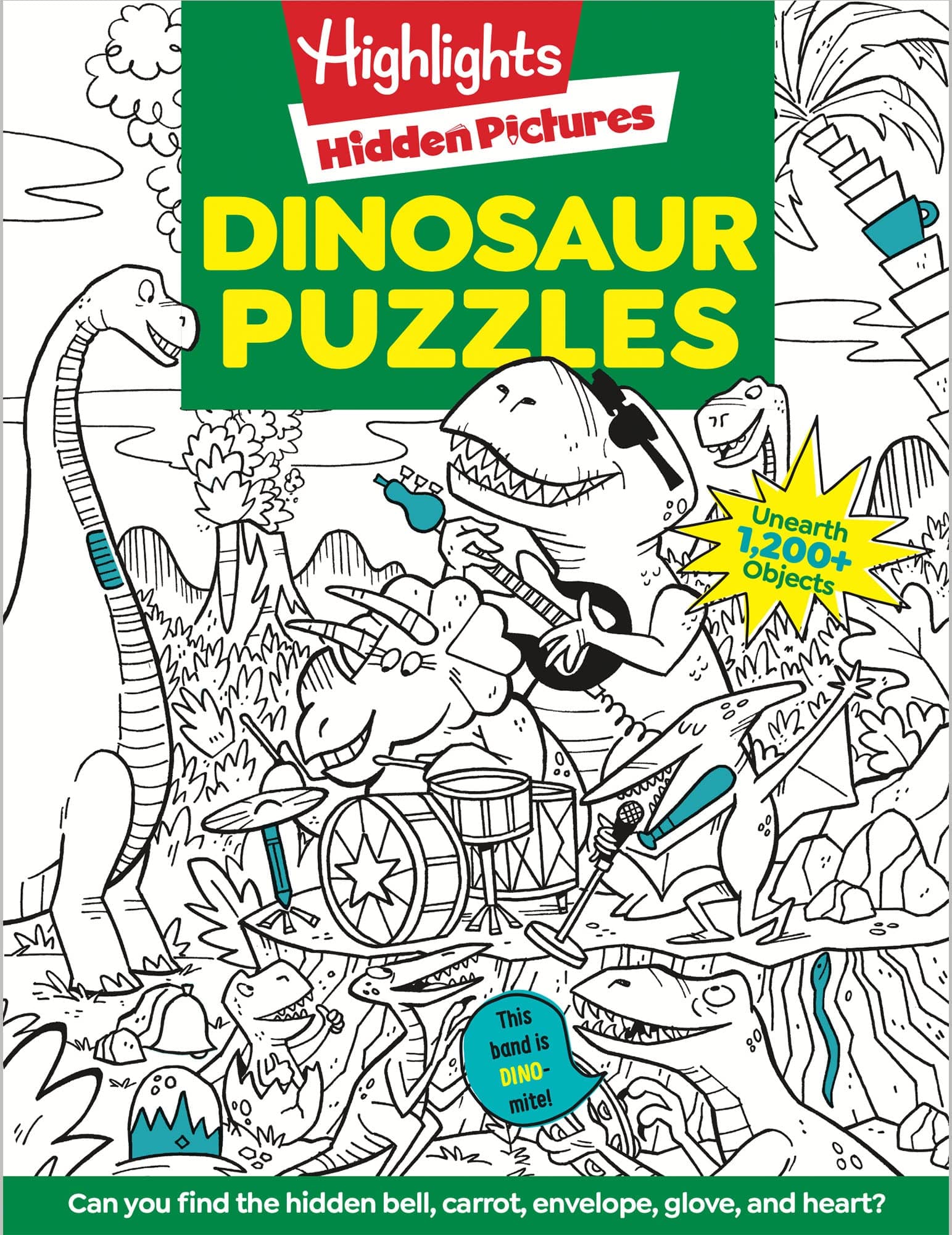 Hidden Pictures Dinosaur Puzzles