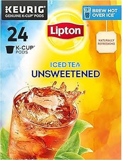 Iced Tea K-Cups, Unsweetened Black Iced Tea, 24 Total K-Cup Pods