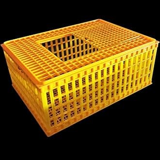 RITE FARM PRODUCTS H.D. 29x21x12 Poultry Transport 4H Show CAGE COOP Basket Chicken Crate