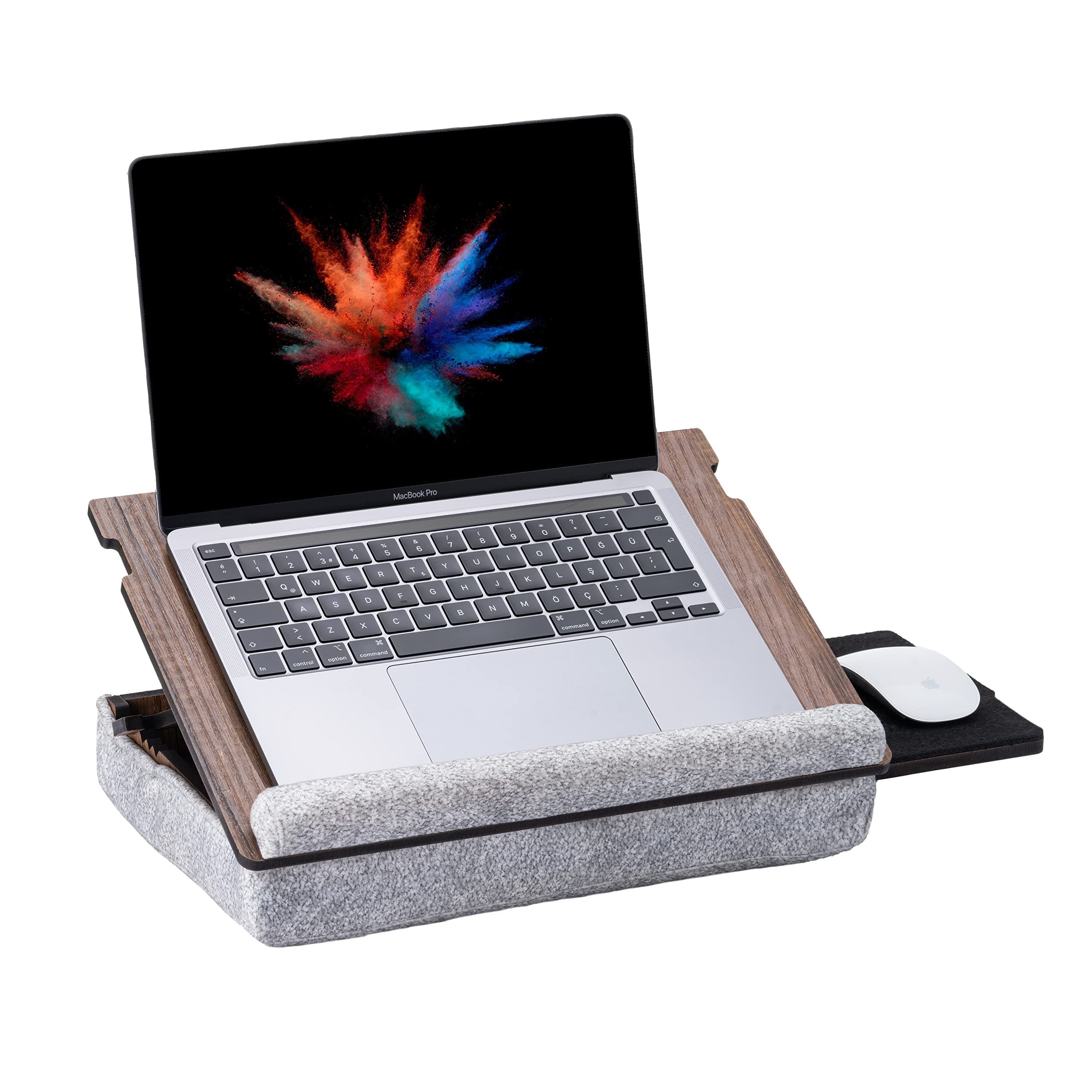 Lap Desk wtih Storage & Mousepad Drawer