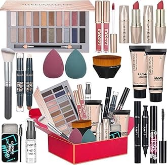 venshun Makeup Kit for Women Full Kit Makeup Sets for Teenagers Makeup Kits for Women Teen Girls Includes 20 Colors Eyeshadow Palette Foundation Make Up Set for Beginners