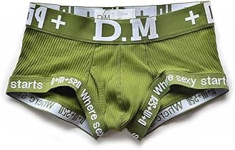 Men's Underwear Trunks Briefs Cotton Fashion Low Rise Comfortable Underpants