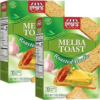 Garlic Melba Toast