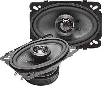 Skar Audio TX46 4" x 6" 140W 2-Way Elite Coaxial Car Speakers Pair