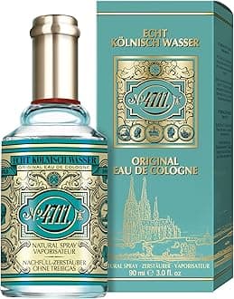 4711 Echt Kolnisch Wasser No For Men And Women - Eau de Cologne Natural Spray, 90ml