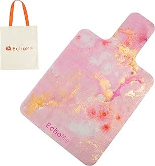 Echome Pilates Mat for Reformer, Non Slip Towel, Portable with Mesh Bag