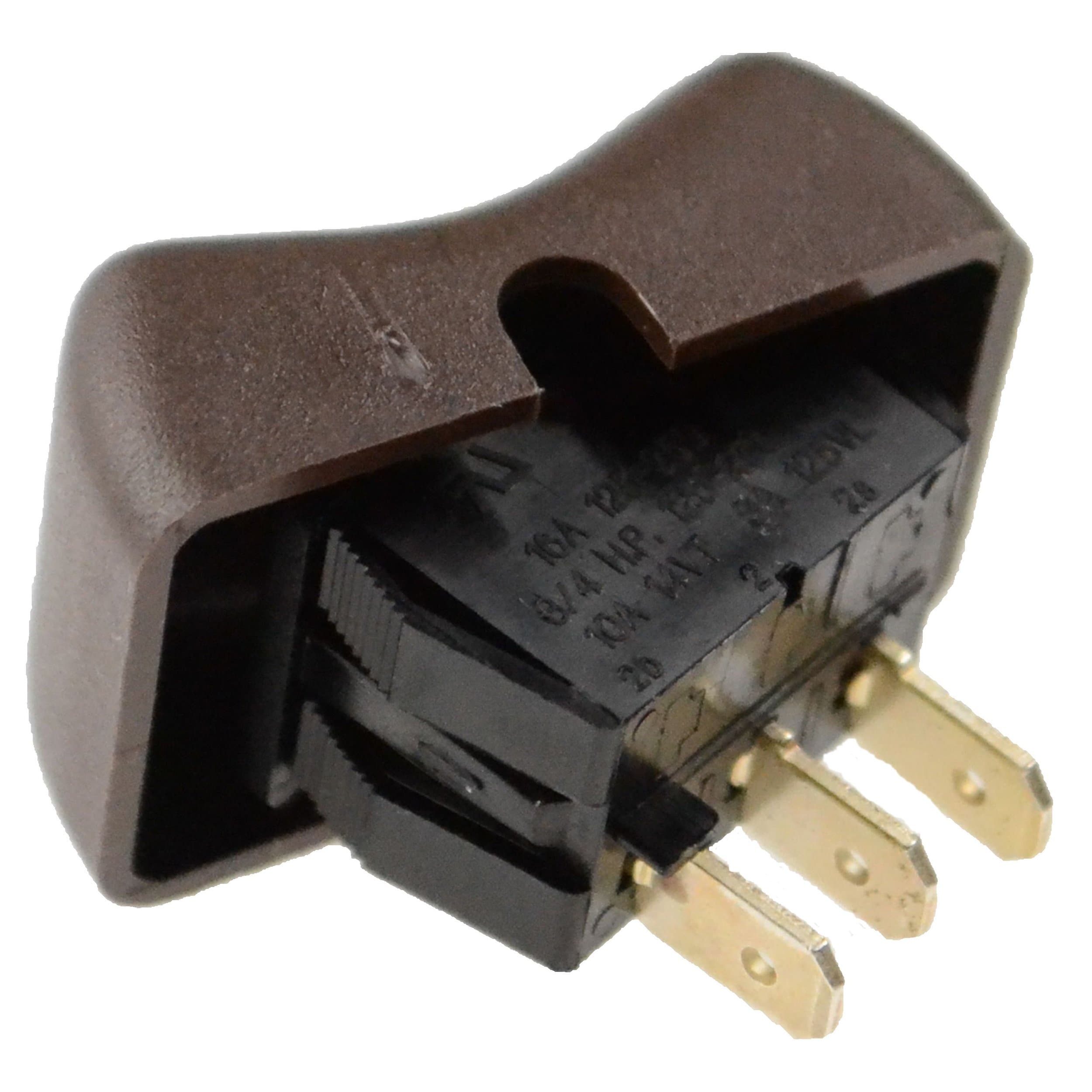 AH-SWI-02-2 Rocker Switch - Brown