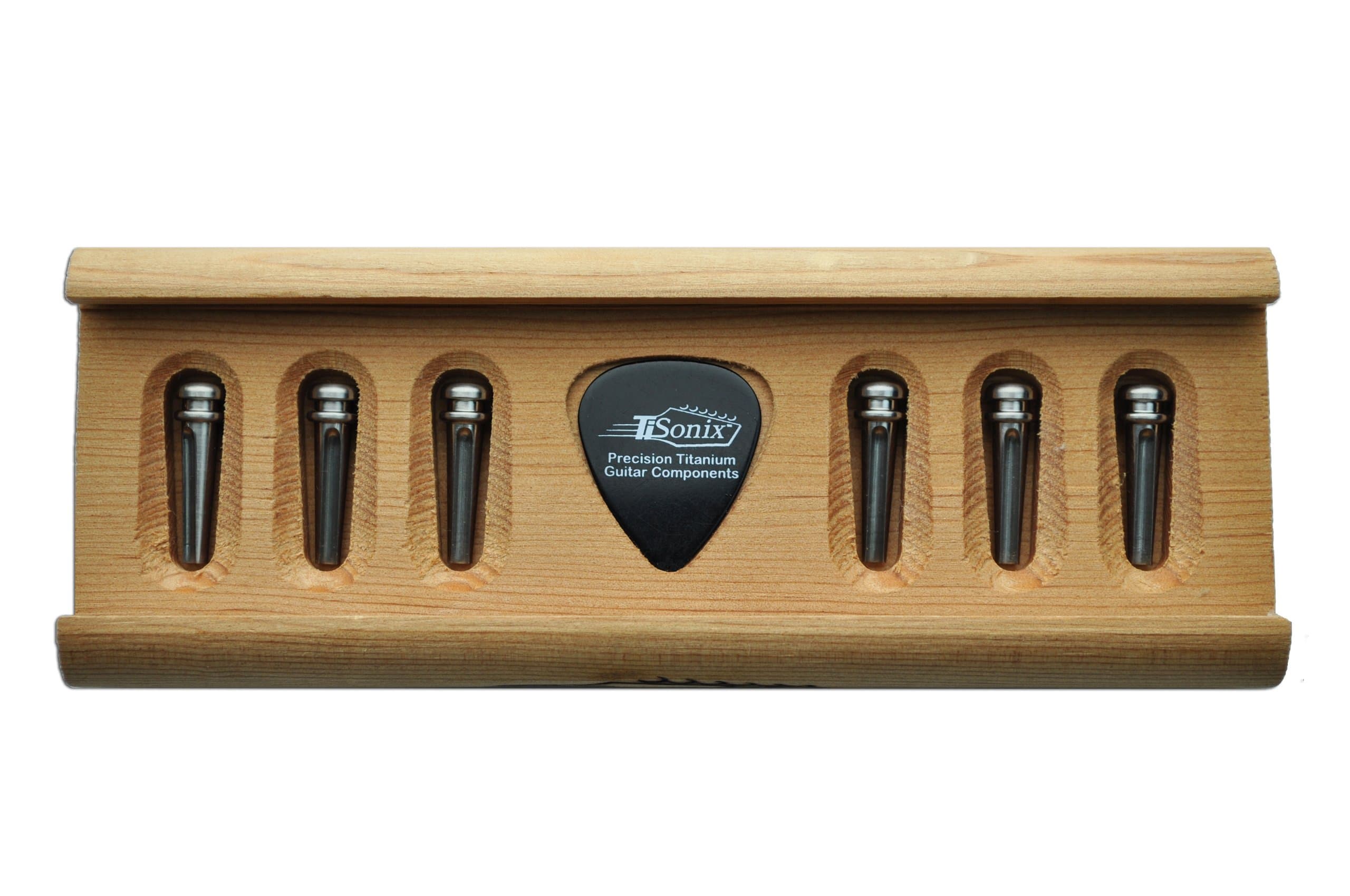 Titanium Bridge Pins for Acoustic Guitar