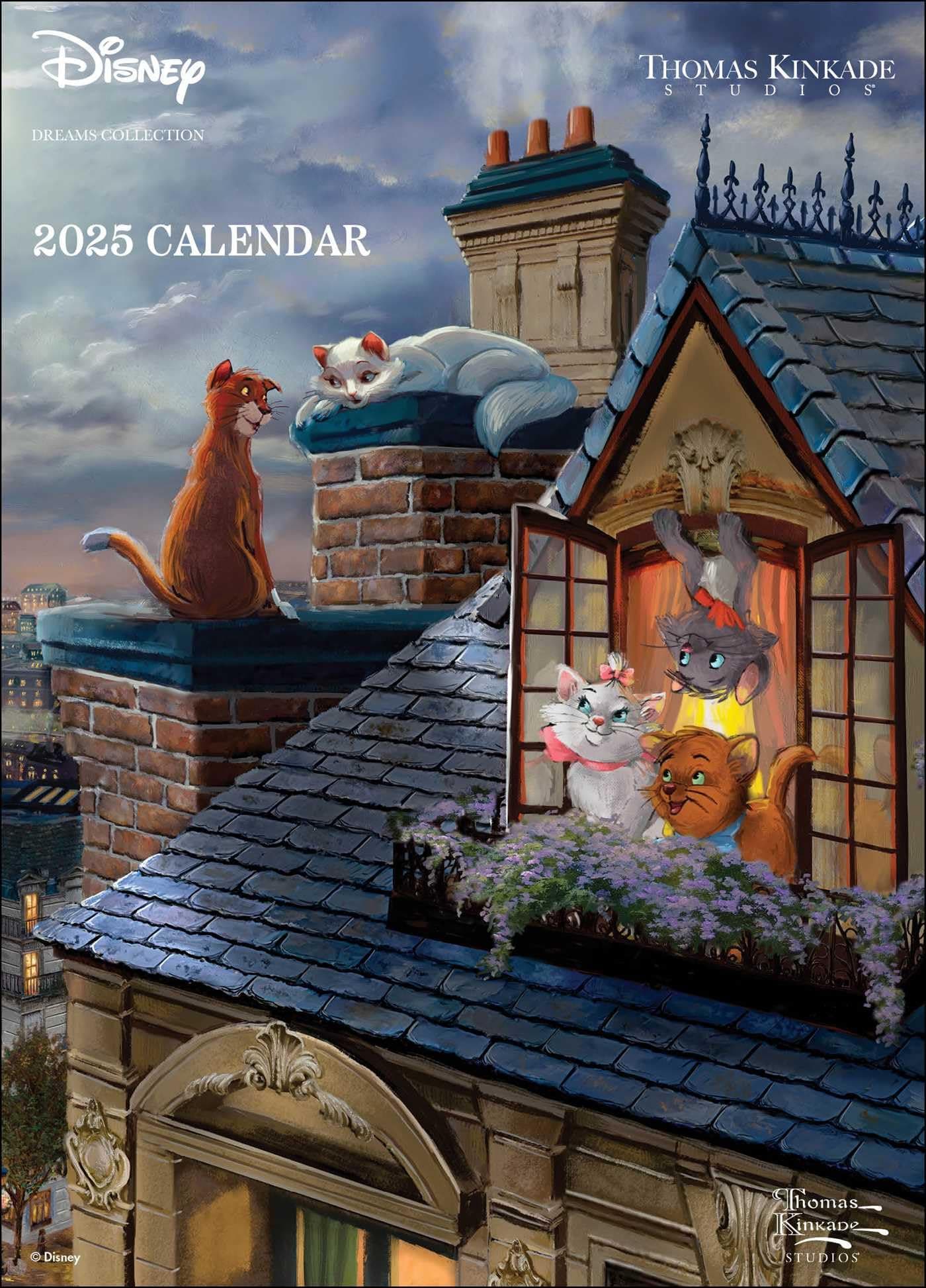CAL 25 DISNEY DREAMS COLL THOMAS KINKADE