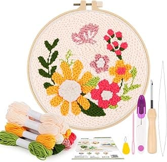 Flower Embroidery Starter Kits