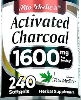FITO MEDIC'S Lab | Activated Charcoal | 240 caps | Activated Charcoal Pills