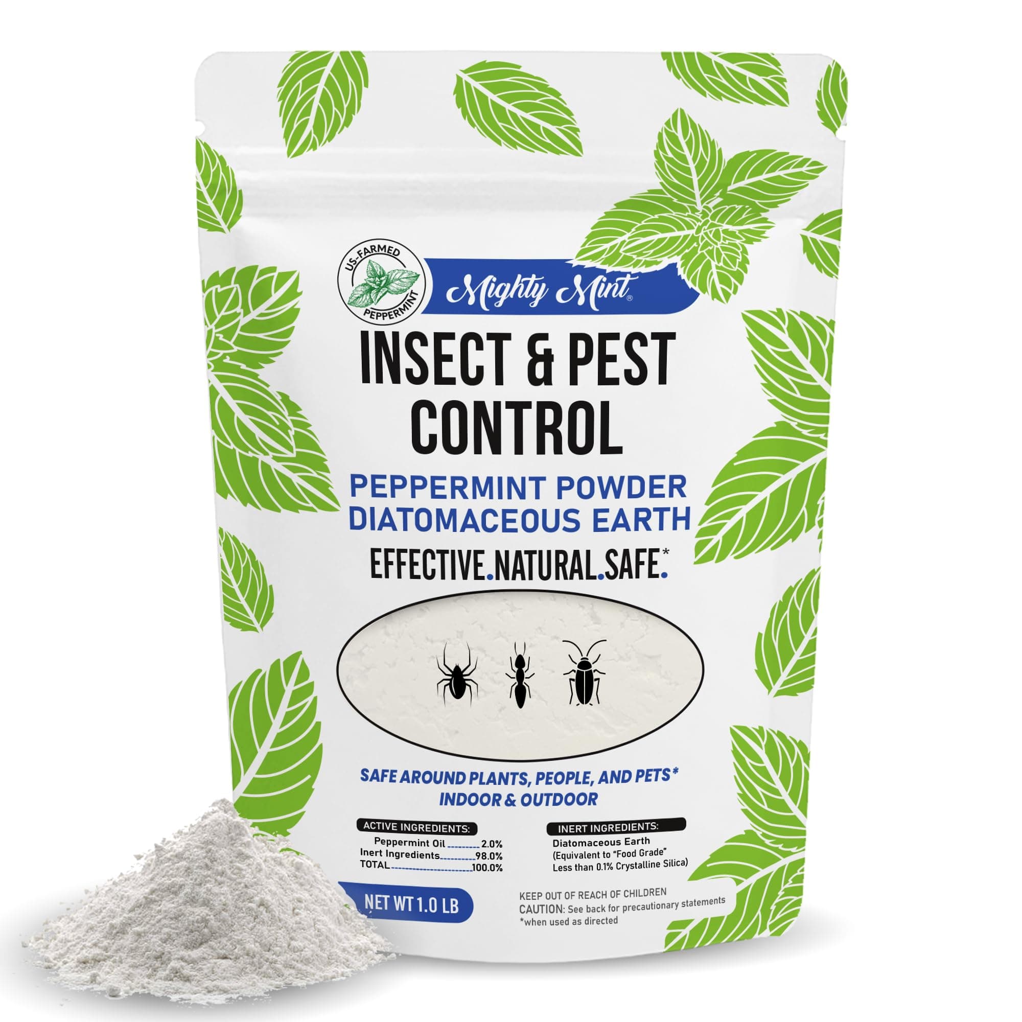 Mighty Mint - 1lb Insect Repellent DE