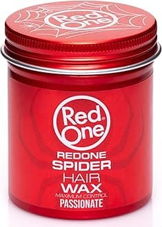 Spider Hair Wax Passionate 100ml | Maximum Control | Flexible Hold | Medium Shine Look | Women and Men Wax | Ultra Holding Effect